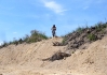 Lybijská poušť - severovýchodní Sahara.. Karla s Liazkou jsme nepotkali..