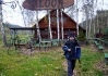 Saloon closed.. Za oknem bylo vidět roztočené pívo, ale zapírali se..