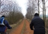 Hliněná Route 66 z Pořežan direkt do Modré Hůrky..