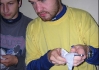 Brůdži (čti Brůdži) si dal tlačenku. Kola jak vod vozu..