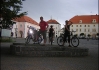 Tak kam to dnes bude? (startovní čára v Týně na náměstí - u mapy)